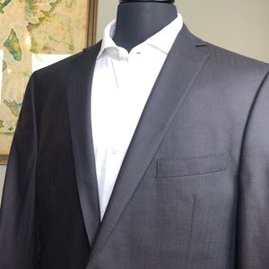 44R Tallia Blazer- Burgundy Herringbone design